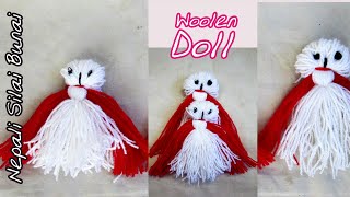 How to Make Woolen Doll at Home |  How to Make Yarn Doll | Doll Making at Home | Doll Banaune Tarika