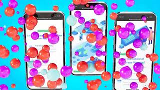 App Promo With Color Balls | After Effects | After Effects project screenshot 3