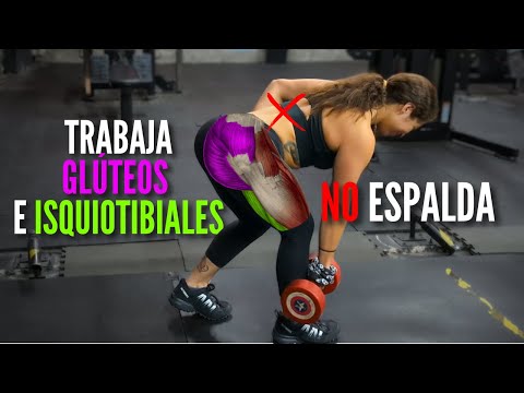 Peso Muerto Rumano Unilateral. RUTINA GLÚTEO
