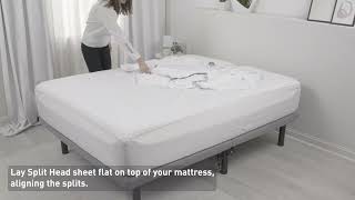 Split Head Sheets Instruction Video