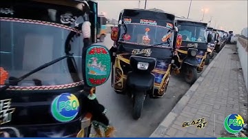 Fullyad Demo Video OOH Auto Rickshaw AD.  Blaze 4T Outdoor Advertising Campaign