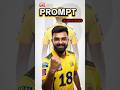 AI Ne Mujhe IPL Player Bana Diya 🤯🏏
