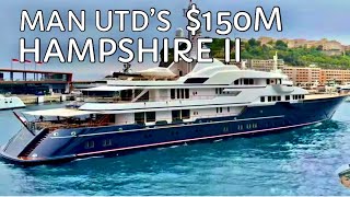 MANCHESTER UNITED OWNER SIR JIM RATCLIFFE $150M Superyacht HAMPSHIRE 2 Information