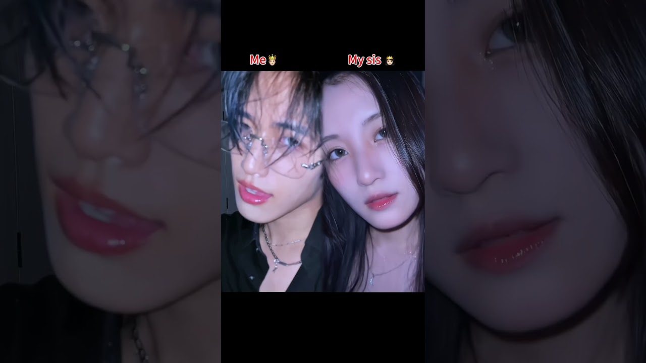 【TikTok５７０万再生】me & my sis 兄妹で変身 Ashley LOOK AT ME