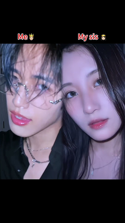 【TikTok５７０万再生】me & my sis 兄妹で変身 Ashley LOOK AT ME