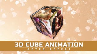 3D Photo Cube Animation in Adobe After Effects