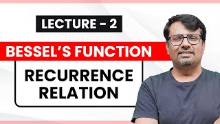 Bessel's Function | Recurrence Relation of Bessel's Function | Part-II