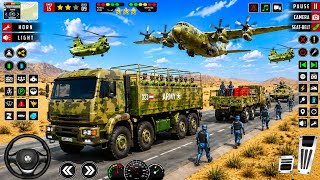 Army Truck Driving Cargo Games – US Offroad Army Truck Driving 3D 2025 – Android Gameplay screenshot 5