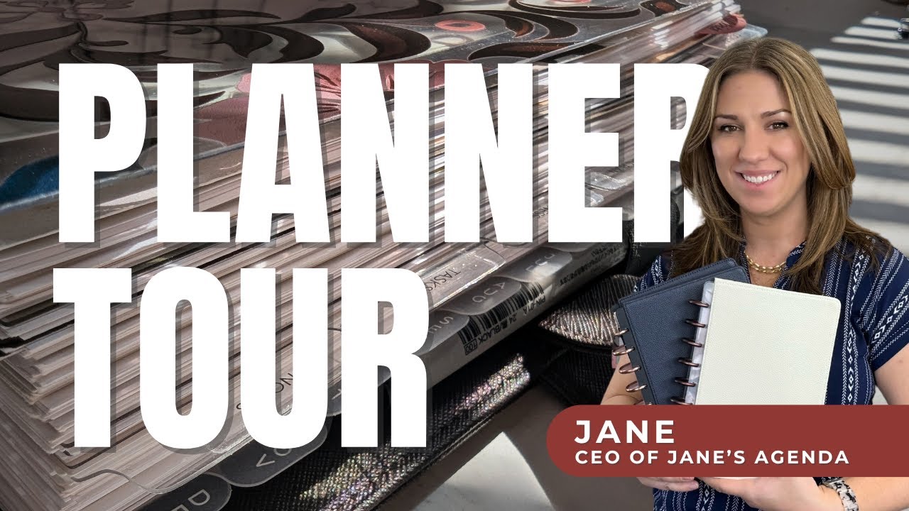 Planner Tour with Our CEO | Behind the Scenes at Jane’s Agenda | Planners That Work