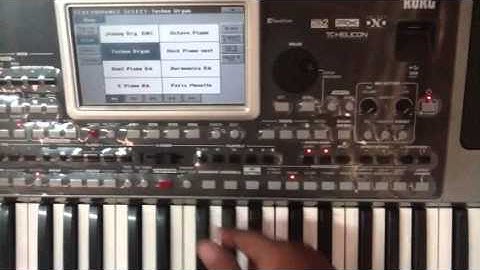 Giới thiệu bộ setup KORG Pa900 - Performance