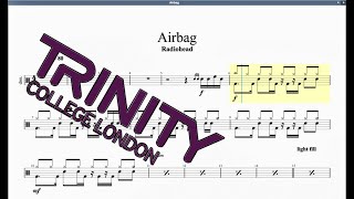 Airbag (2012 Syllabus) Trinity Grade 5 Drums