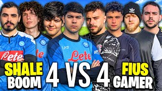 🔥⚽️ PARTITA di CALCIO 4 vs 4!! TEAM SHALEBOOM vs TEAM FIUSGAMER