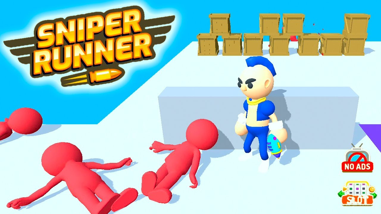 Sniper Runner - Levels 1-30 - Gameplay Walkthrough Android/ IOS
