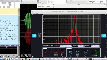 Build a Morse Code CW SINE WAVE OSCILLATOR that sounds as good as FLdigi using FREE software