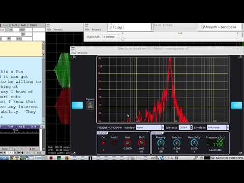 Build a Morse Code CW SINE WAVE OSCILLATOR that sounds as good as FLdigi using FREE software