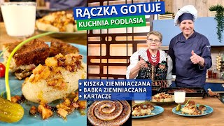 Rączka gotuje: K A R T A C Z E !!!, kiszka ziemniaczana, babka ziemniaczana