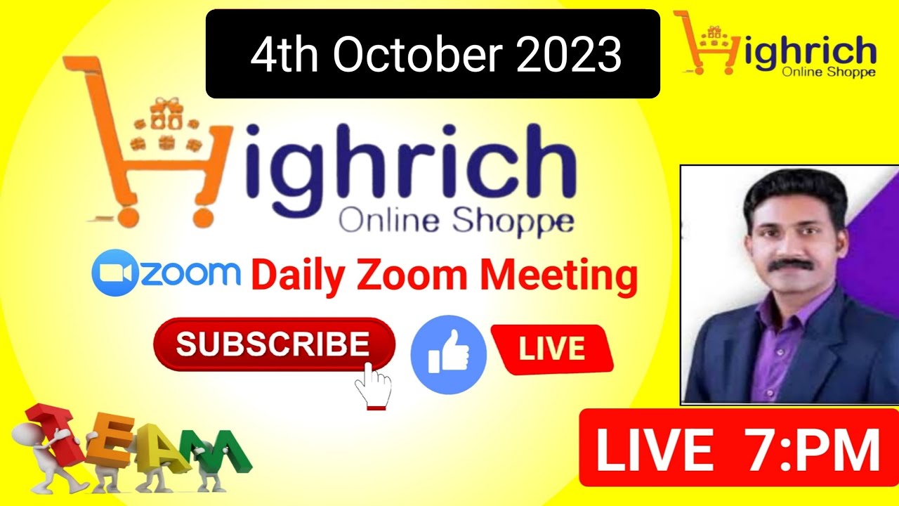 PRIVILEGE PLAN PRESENTATION 4th October Live 7:pm | Zoom Meeting | Watch Full Video