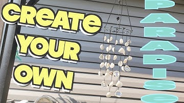 HOW TO MAKE YOUR OWN REAL SEA SHELLS WIND CHIMES