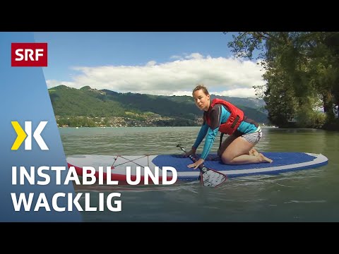 Stand-up-Paddles im Test: Sinkende Paddles und schlechte Pumpen | 2017 | SRF Kassensturz