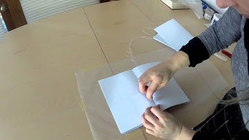 Codex Book Binding - Sewing the Codex