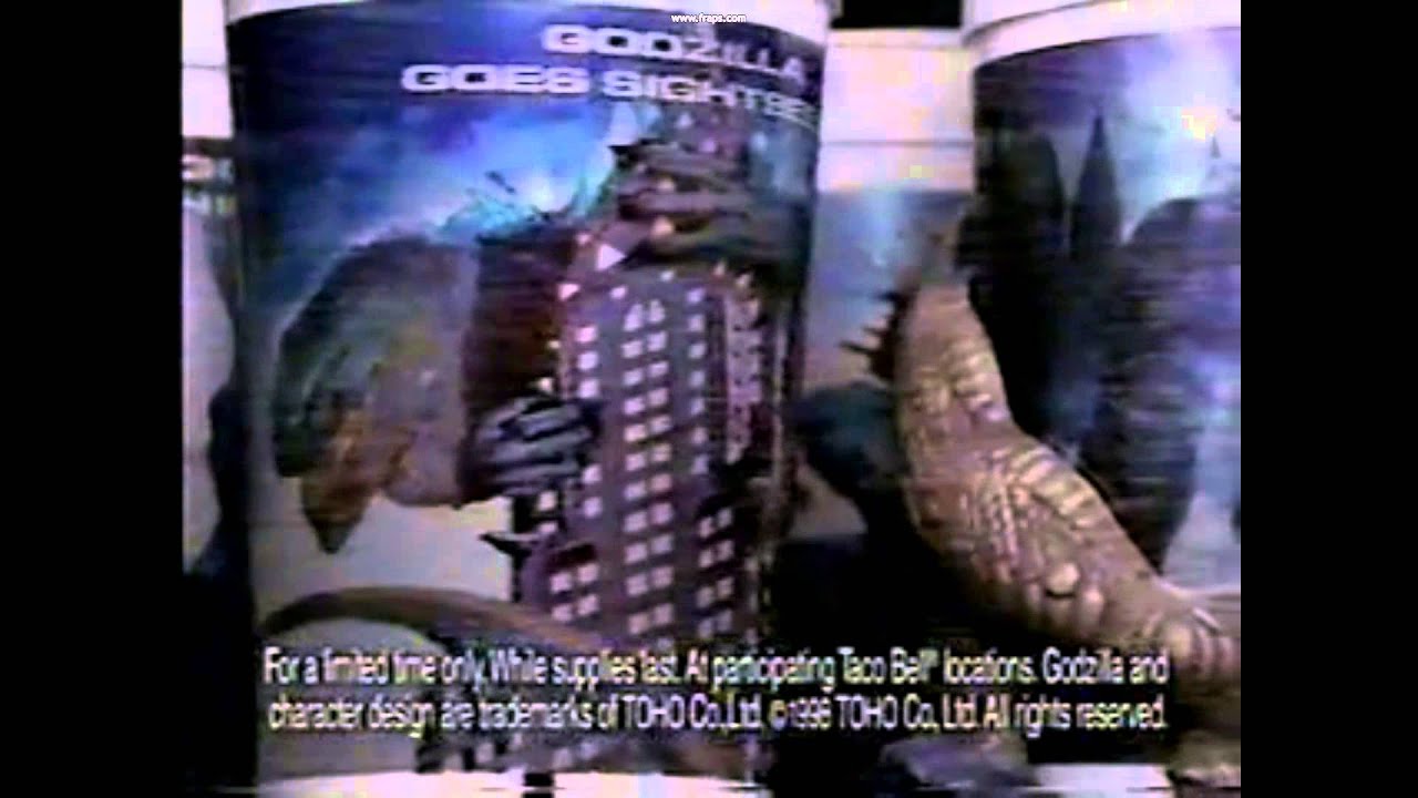 GODZILLA® (1998) - Taco Bell Commercial #4 - YouTube