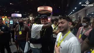 Adin Ross meets BruceDropEmOff at TwitchCon 2022