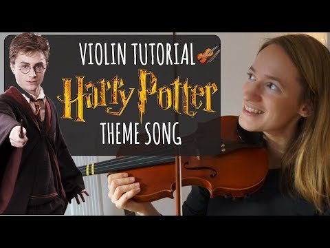 Monograph Mammoth tavle How to play Harry Potter Theme Song | Beginner Version | Film Music - Violin  Tutorial - YouTube