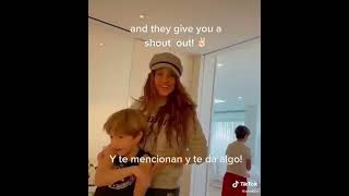 Reacción De Shakira Cuando La Mencionan En Una Serie Tiktok