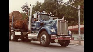 Log hauling 1979-1980 Dennis Wilhelm.