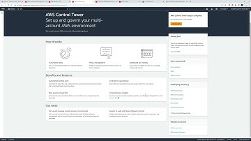 AWS and Terraform Series - Control tower part 2