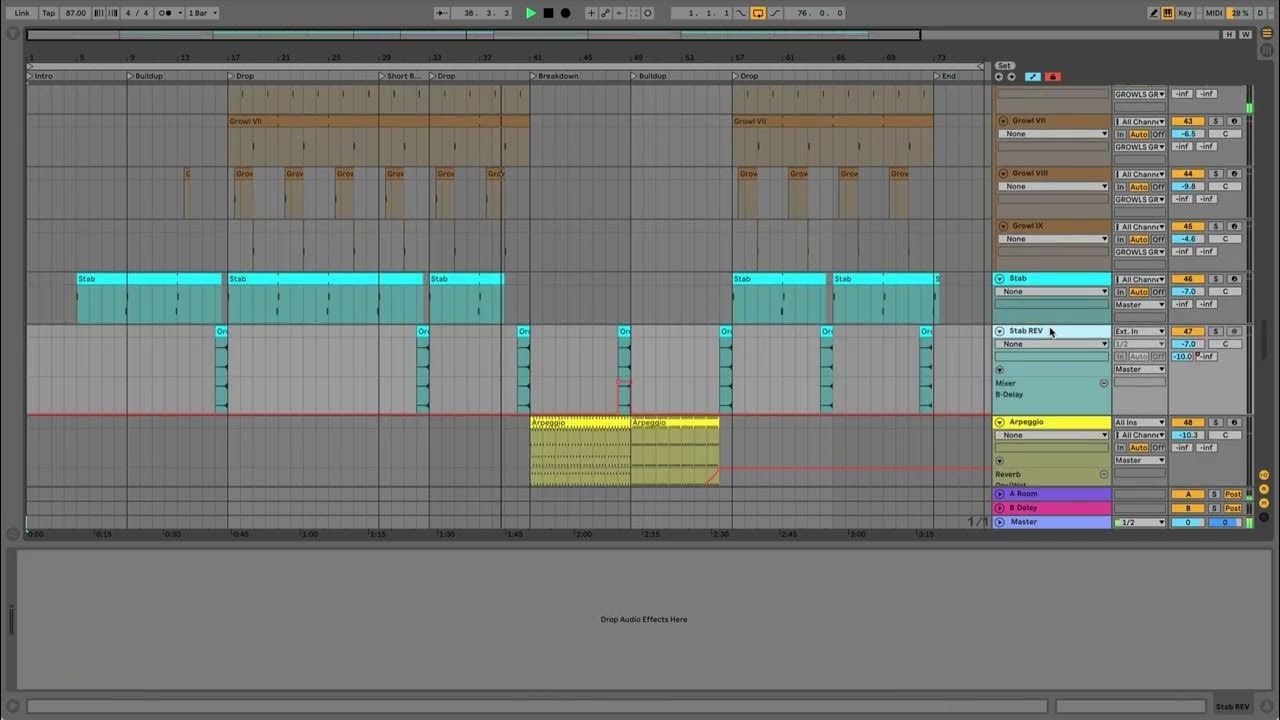 Dimension Style Drum & Bass Ableton Template "Who Can Stop Us Now