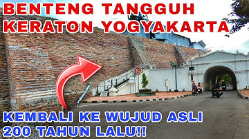 DIKEMBALIKAN KE WUJUD 200 TAHUN LALU‼️Revitalisasi Benteng Keraton Yogyakarta