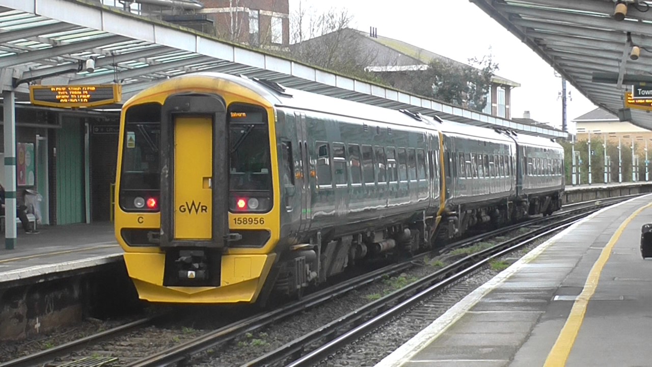 GWR Green class 158956 Chichester for Great Malvern 18/03/17 YouTube