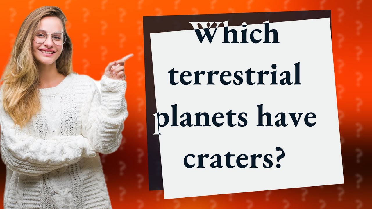 Which terrestrial planets have craters? - YouTube
