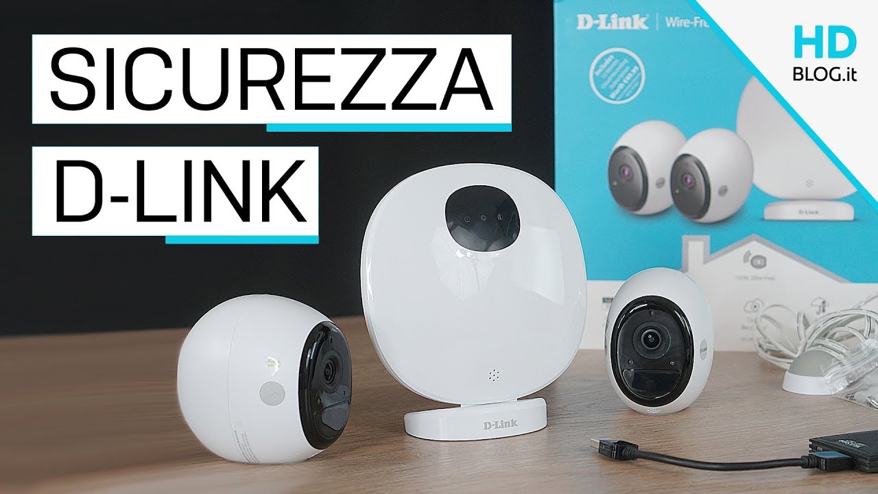 Recensione telecamere sicurezza D-Link DCS-2802KT complete e flessibili Video
