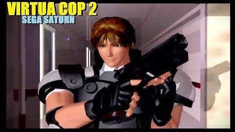 Virtua Cop 2 - Attract Mode - SEGA / AM2 - Sega Saturn NTSCJ - 1080p60