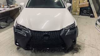 Установили покрасили Рестайлинг Lexus gs350 l10 Clperformance