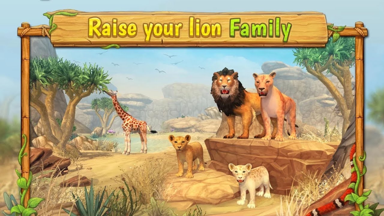 Lion Family Sim Online Android Gameplay