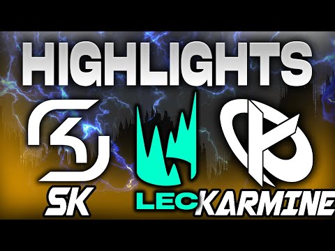 SK GAMING VS KARMINE CORP HIGHLIGHTS LEC 2024 JORNADA 6 - LEAGUE OF LEGENDS - ESPAÑOL