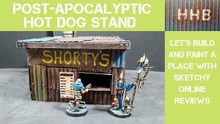 Post-Apoc Hot Dog Stand - Ep 40
We build and paint a hot dog stand that will be perfect for the Underhive, Wasteland, or anywhere that hot dogs are needed in a post-apocalyptic setting. Shortys - Where Its All About The Girth™
The rooftop HVAC can be found on Thingiverse - #2618055. Post-Apoc Hot Dog Stand - Ep 40