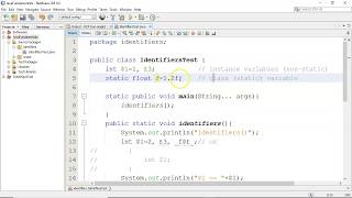 Celebrity Java Identifiers Tutorial Wealth