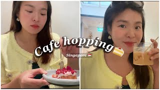 Cafe hopping in SG 🇸🇬 / Neil Road, Duxton Hill / Bak Kwa waffles, Black sesame Hojicha tea cake 🍰 by Munzpewpew 101 views 3 months ago 9 minutes, 32 seconds