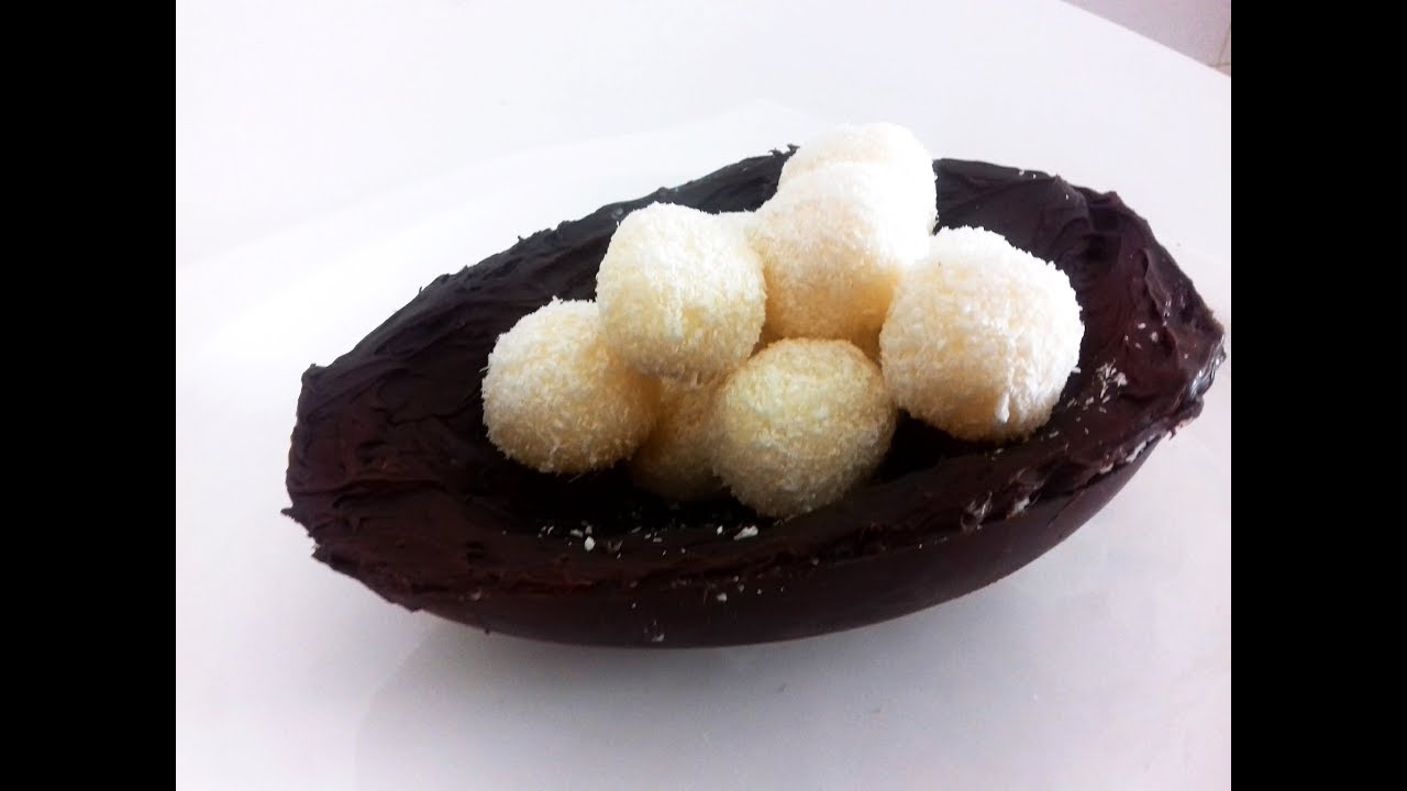 RECEITA OVO PASCOA RECHEIO BEIJINHO BRIGADEIRO CANAL CHANTILLY COM CHOCOLATE