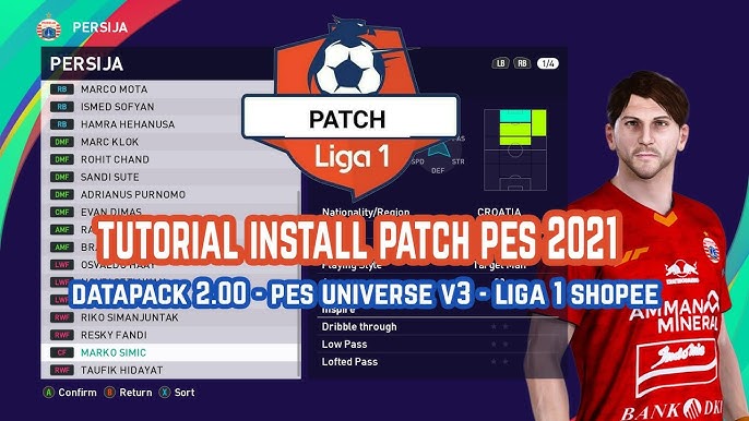 Download and upgrade Install Patch Dan Liga 1 Shopee