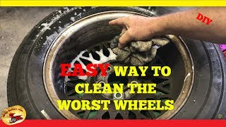 How To Clean the DIRTIEST WHEELS & RIMS Even Baked on Brake Dust