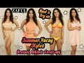 ZAFUL Summer Vacation Outfit Ideas and Swimsuits Haul