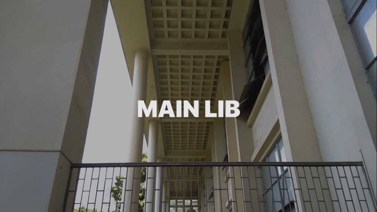 UP Diliman Main Lib AVP Plate (Arch 3) - YouTube