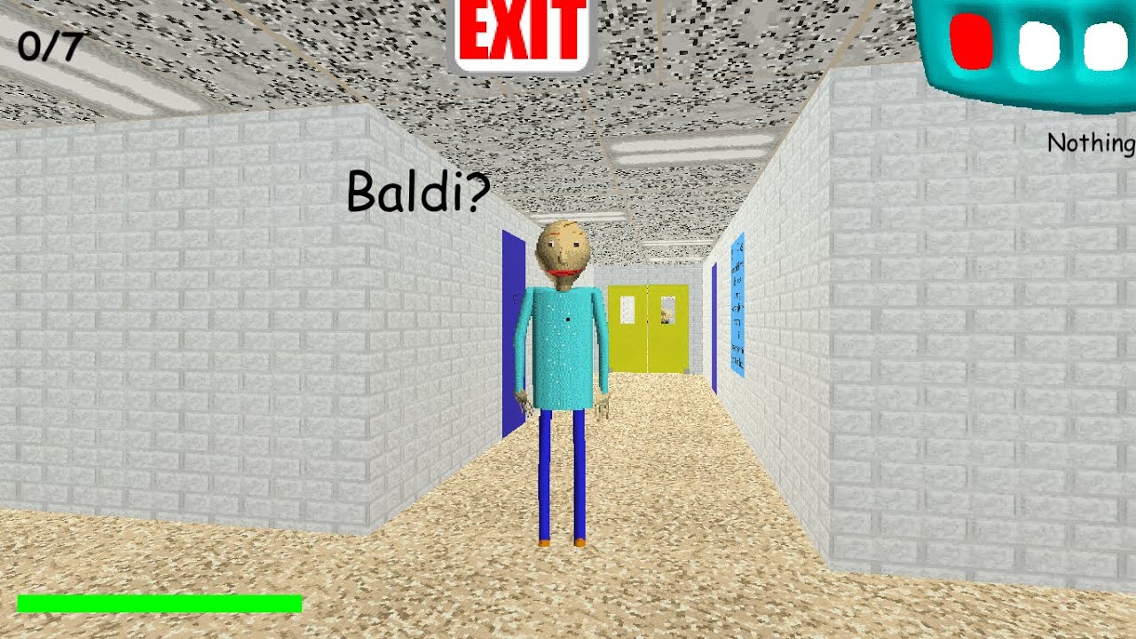Prototype Baldi Android Baldi's Basics Prototype 0.0.0 (Baldi's Basics Mod) - YouTube