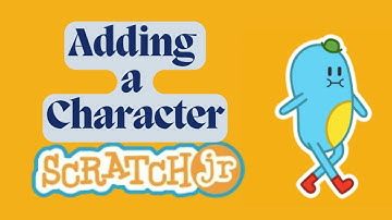 Steps to add a Character in Scratch Junior - ScratchJr adding a character
