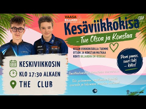 Pöytä 8 | LIVE! | KESÄVIIKKOKISA @the Club #vaasa #lineofsightmedia